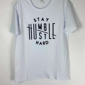 Women's Crew Neck Stay Humble Screen Tee